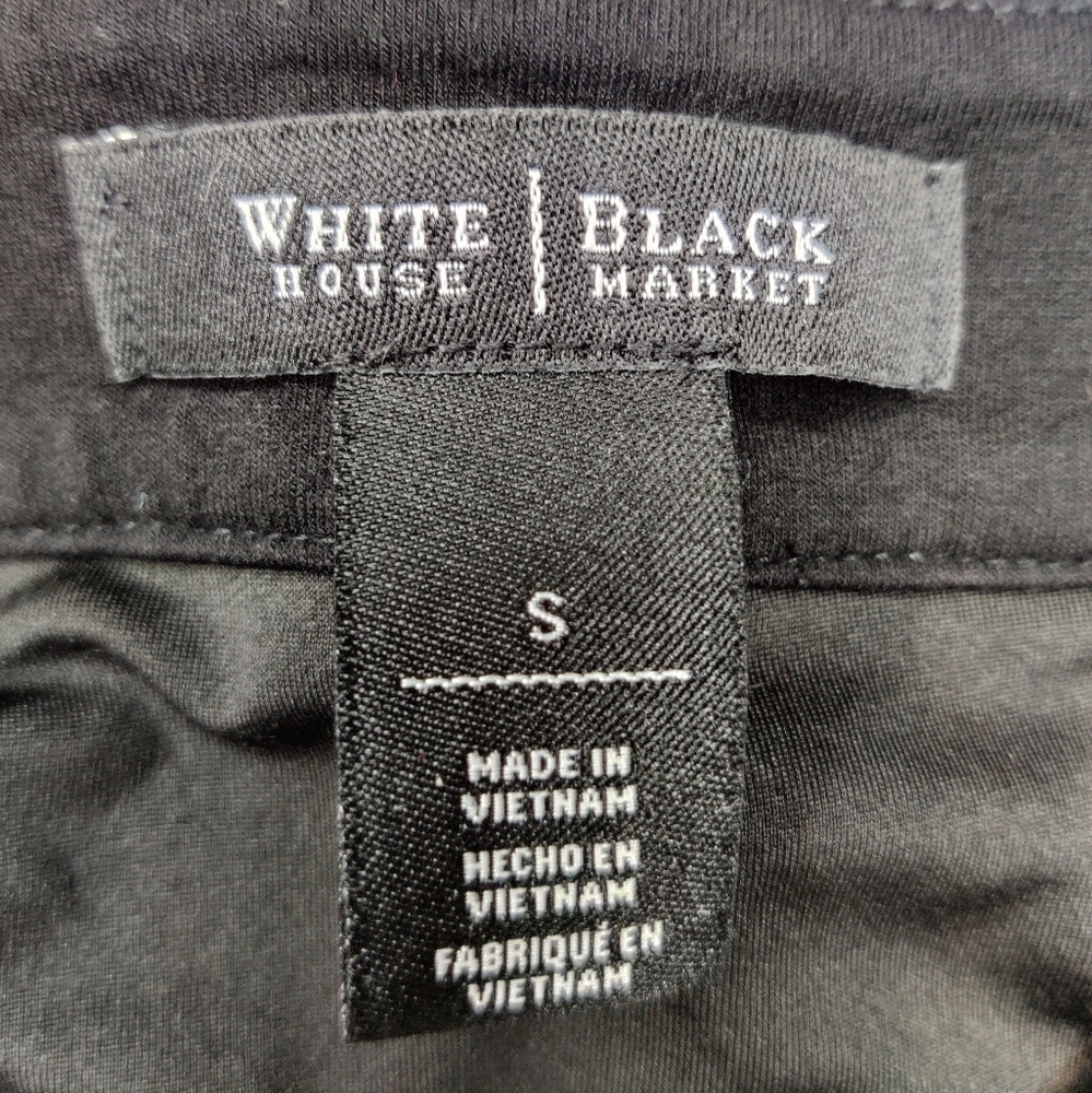 WHBM black and white striped dress size small - Picture 3 of 3